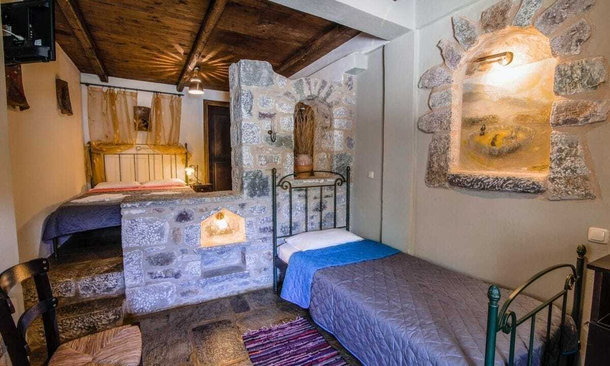 Psamathous Guesthouse Порто-Кайо Экстерьер фото